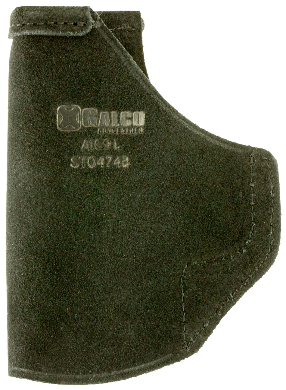 Galco Stow-N-Go STO474B Inside Waistband Black Leather Holster Fits S&W M&P Compact, M&P 2.0 Subcompact & Savage Stance Right Hand