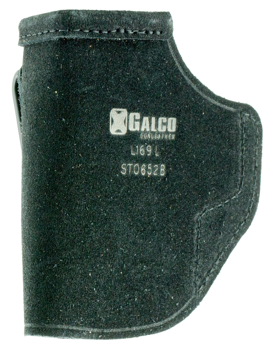 Galco Stow-N-Go STO652B Inside Waistband Black Leather Holster for S&W M&P Shield, M&P Shield 2.0 & Walther PPS RH