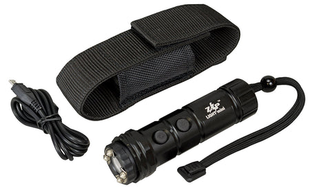 Zap ZAPLM Mini Stun Gun & LED Flashlight Combo Rechargeable Ni-MH Battery