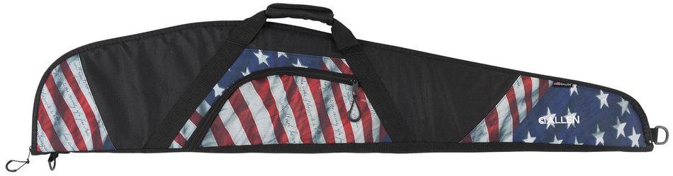 Allen 69146 Centennial Rifle Case 46" Victory Stars and Stripes Black Endura with Padding