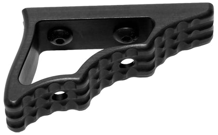 Ergo Enhanced Angled Grip Black 6061-T6 Aluminum KeyMod Compatible Handstop