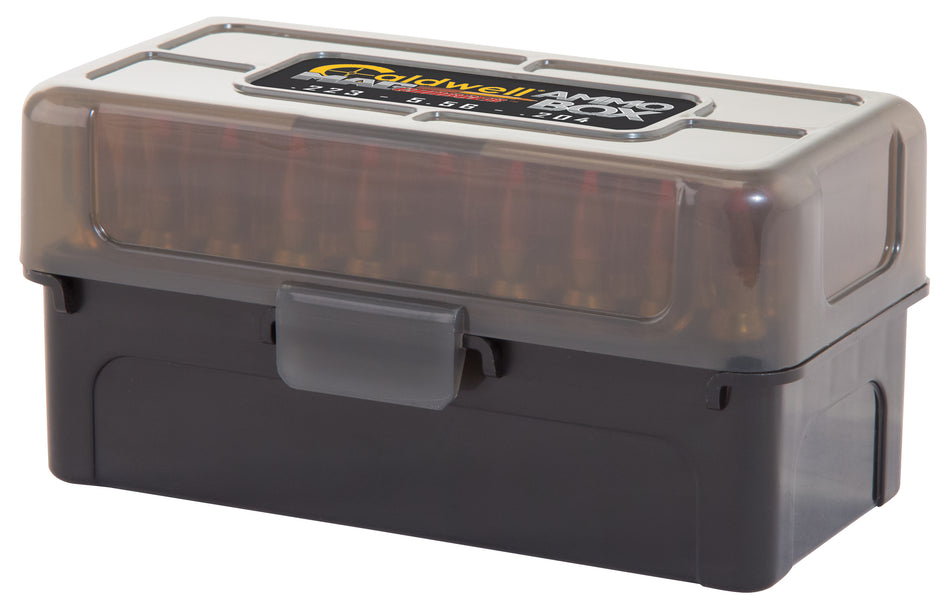 Caldwell 397623 50-Round AR-15 Mag Charger Ammo Box 223/5.56/204 Brown Polymer