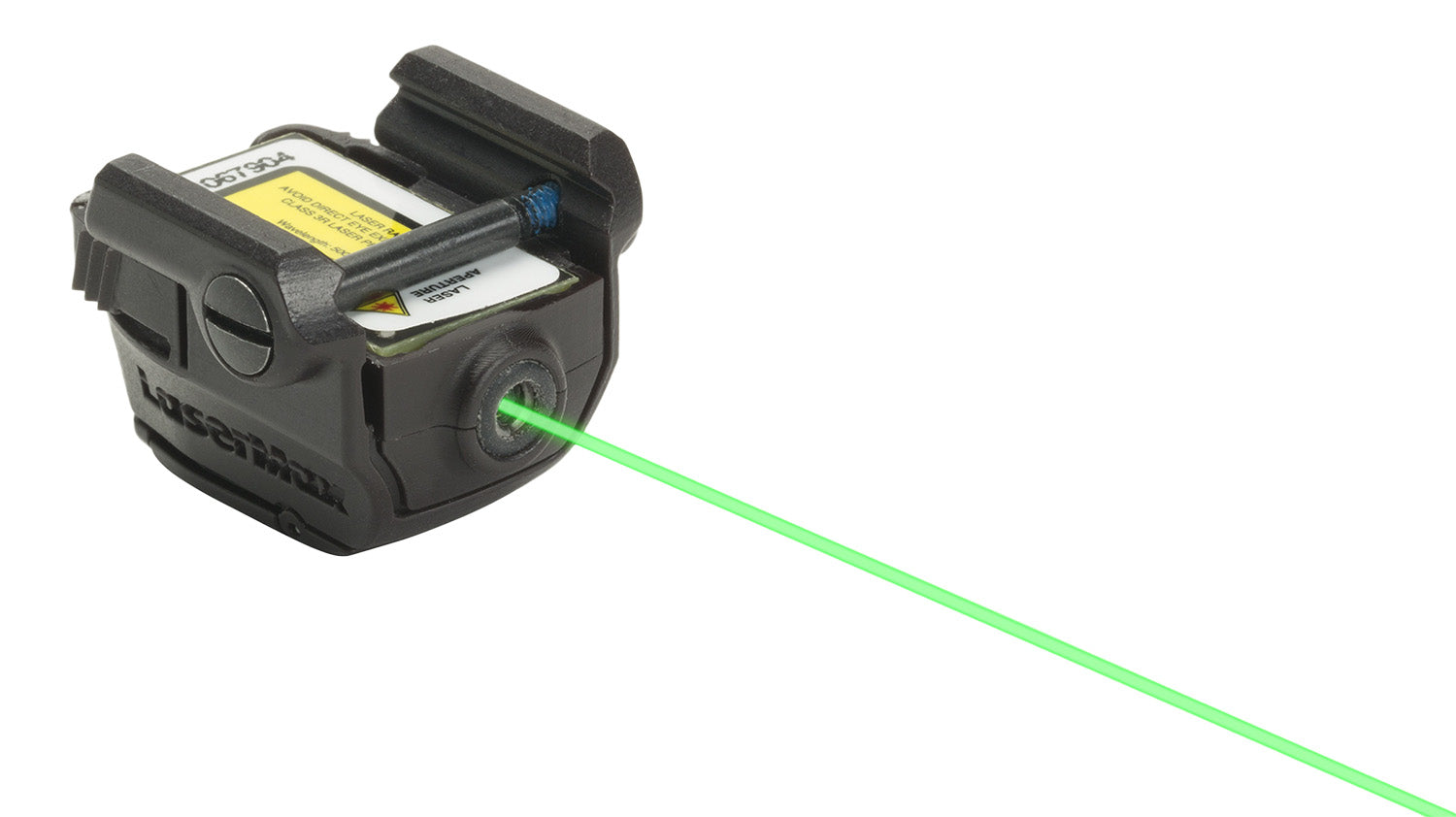 LaserMax LMSMICRO2G Green Micro II Picatinny/Weaver Laser Black