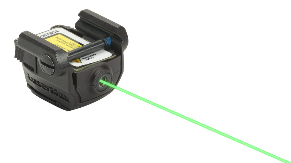 LaserMax LMSMICRO2G Green Micro II Picatinny/Weaver Laser Black