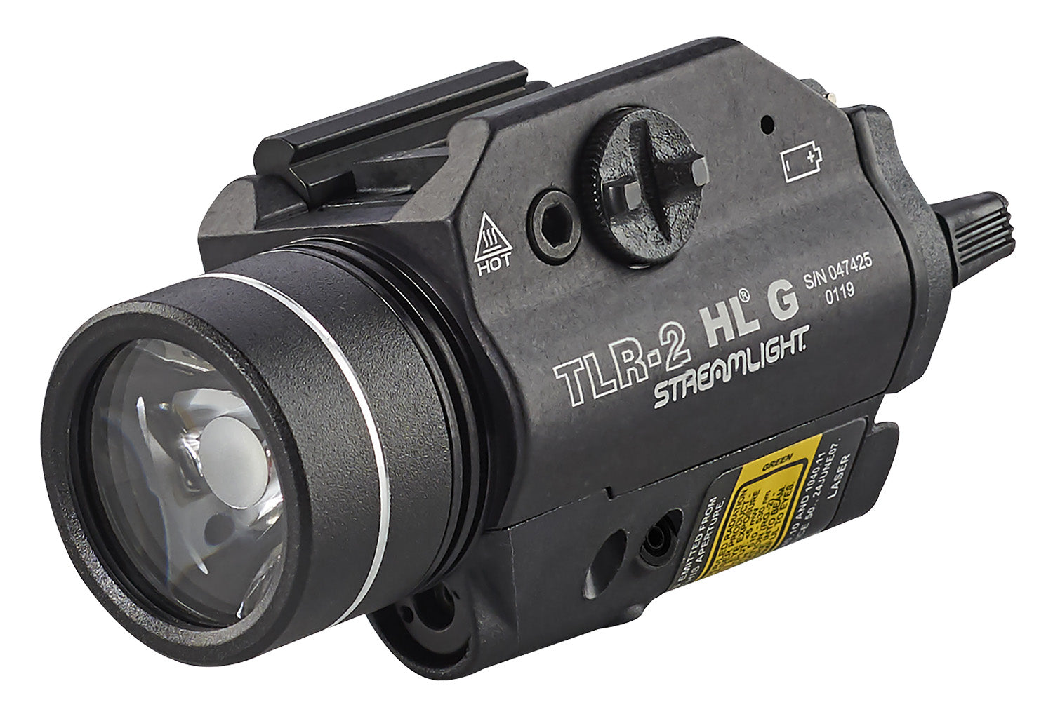 Streamlight TLR-2 HL G 69265 High Power Weapon Light Black 1,000 Lumen LED/Red Laser