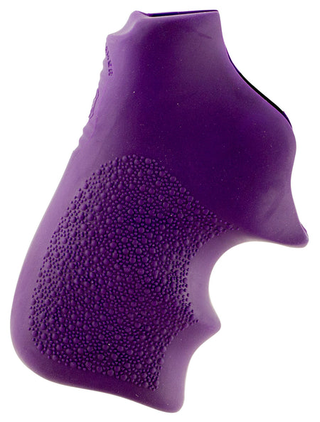 Hogue 78026 Ruger LCR LCRx Purple Tamer Cushion Rubber Grip with Finger Grooves