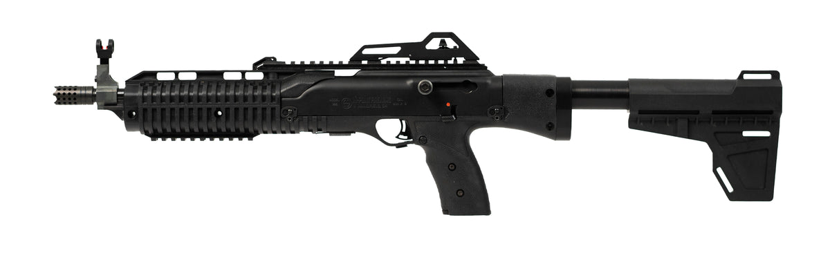 Hi-Point 995P Braced 9mm Luger Pistol, 10+1 Capacity, 13.25" Threaded Barrel, Black Powdercoat Polymer Receiver
