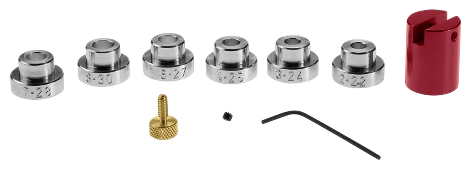 Hornady LNL Bullet Comparator Body and 14-Insert Set
