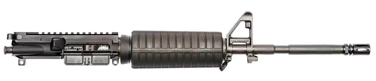 Spikes Tactical STU5025M4S 5.56 NATO 16" M4 Carbine Complete Upper, 7075-T6 Aluminum Receiver, Double Heat Shield Handguard