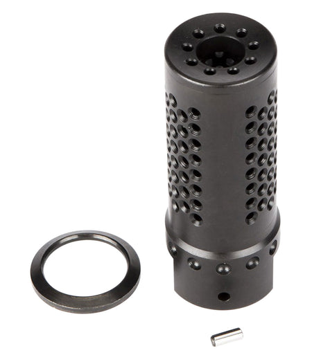 Spikes Tactical Dynacomp Extreme Muzzle Brake 308 Win Black Nitride 5/8"-24 Threads 2.25" OAL