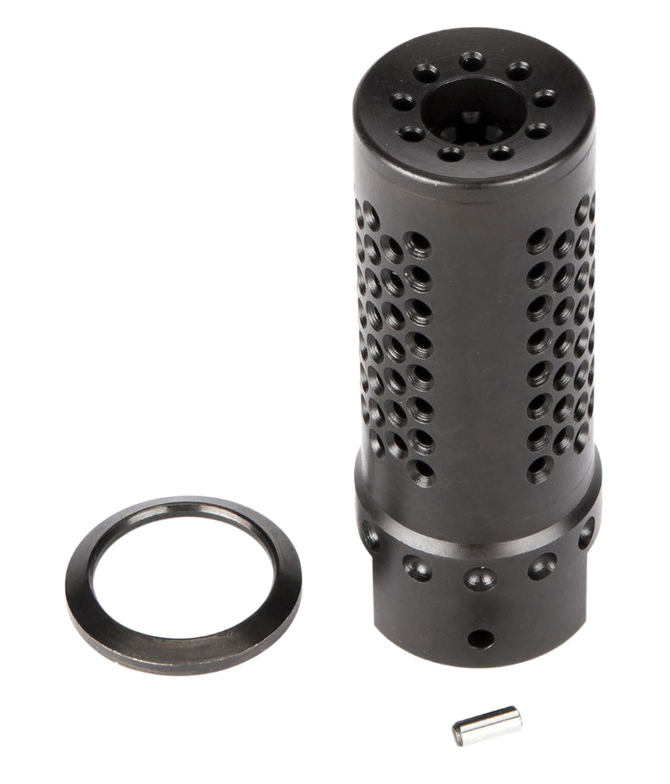 Spikes Tactical Dynacomp Extreme Muzzle Brake 308 Win Black Nitride 5/8"-24 Threads 2.25" OAL