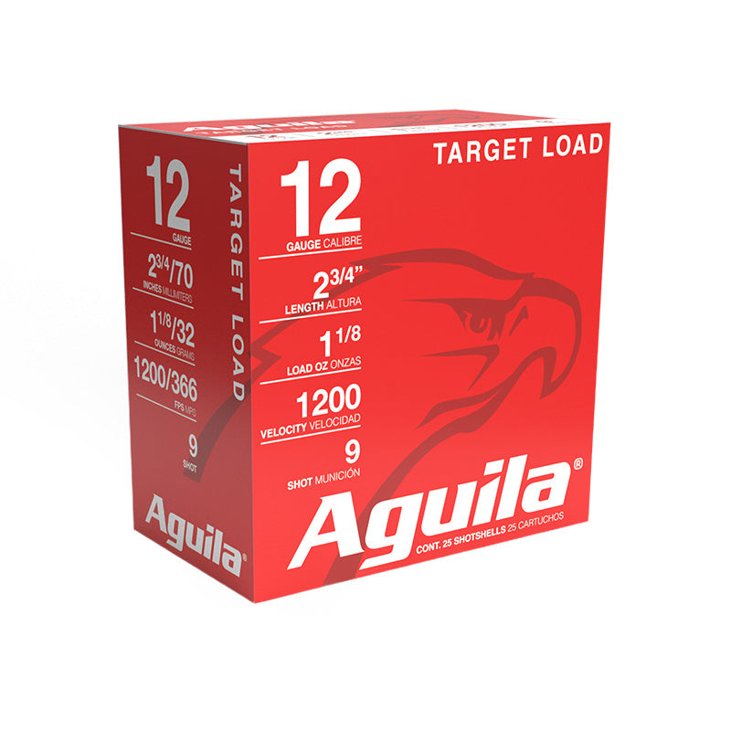 Aguila 12 Gauge Shotgun Shells Competition #9 1-1/8 oz 2.75 in