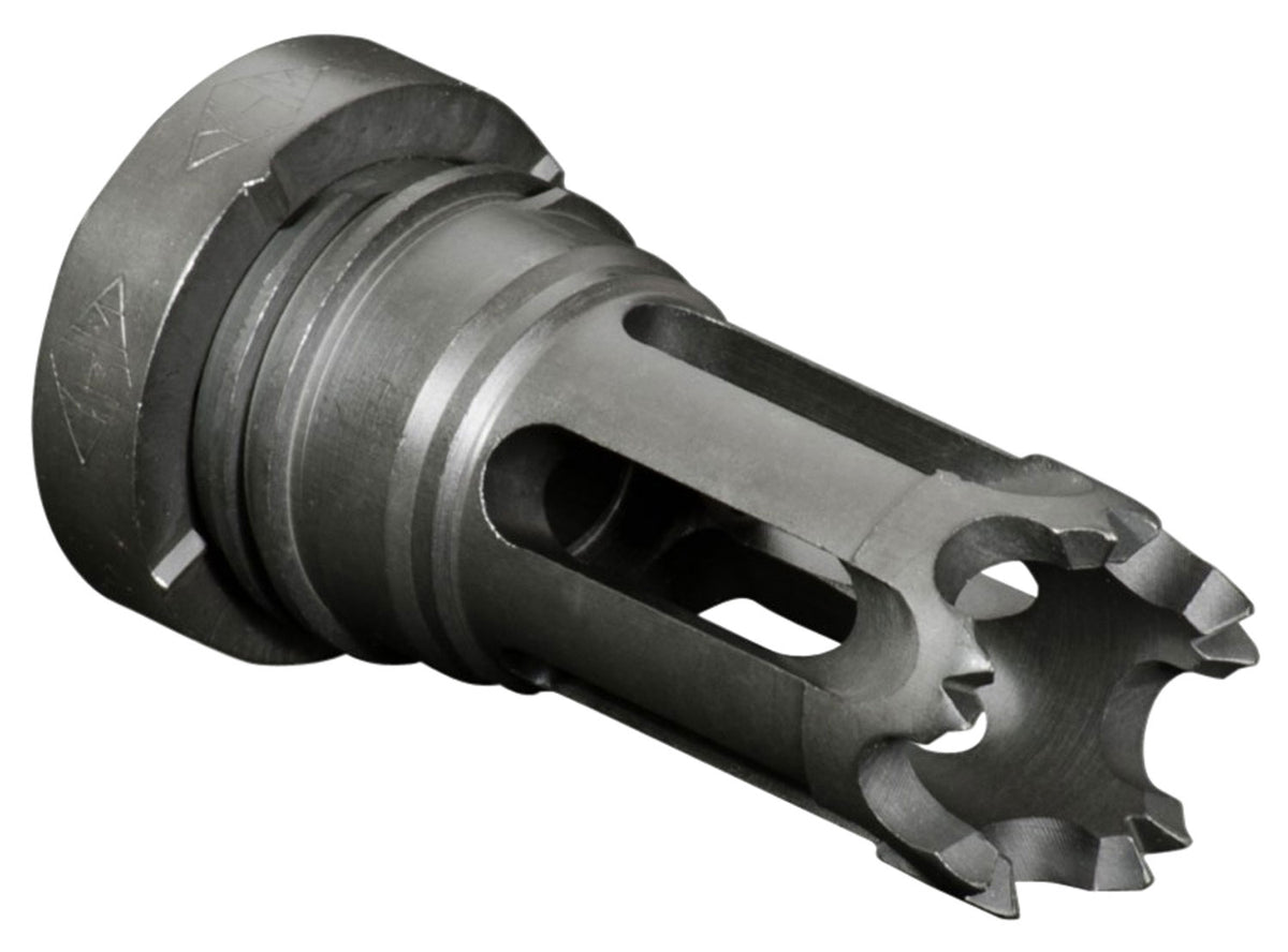 YHM 310228A Phantom Quick Detach Flash Hider Black Phosphate Steel 1/2"-28 TPI 5.56x45mm NATO