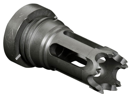YHM 310228A Phantom Quick Detach Flash Hider Black Phosphate Steel 1/2"-28 TPI 5.56x45mm NATO