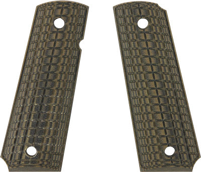 Pachmayr G10 Tac Grip 1911 Green and Black Grappler