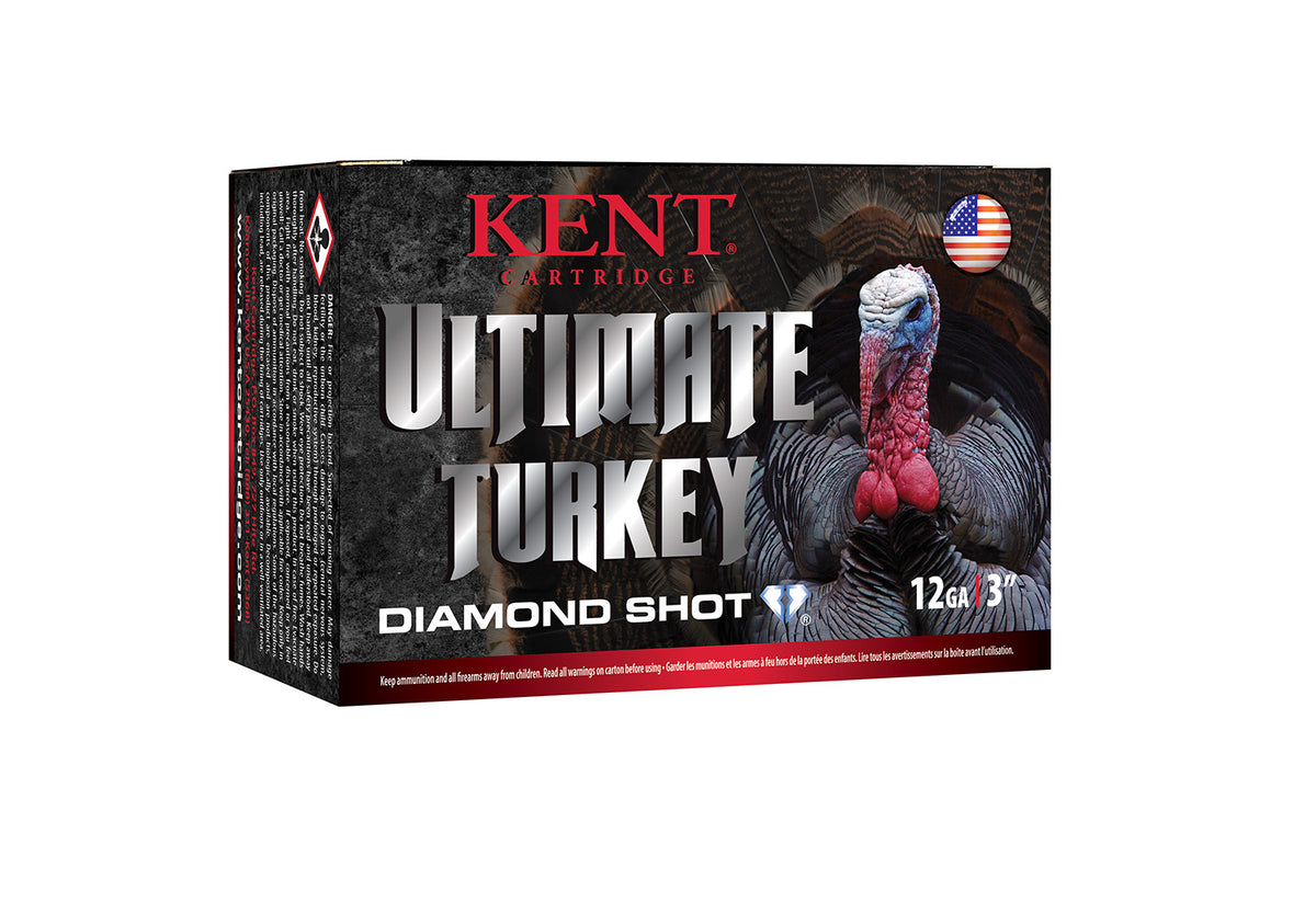 Kent Cartridge 12 Gauge C123TK505 Ultimate Turkey 3" 1-3/4oz 5 Shot