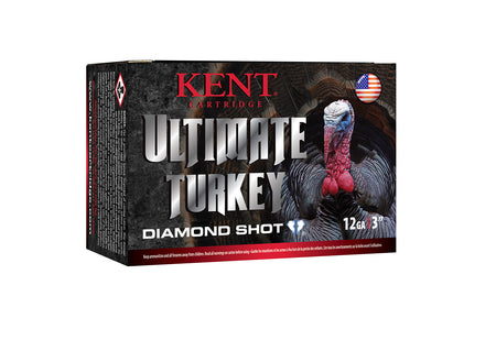 Kent Cartridge 12 Gauge C123TK505 Ultimate Turkey 3" 1-3/4oz 5 Shot