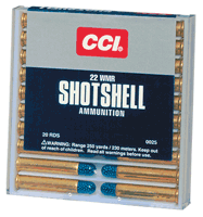 CCI .22 WMR 25 Maxi-Mag Pest Control #12 Shot Shotshell 52 Grain