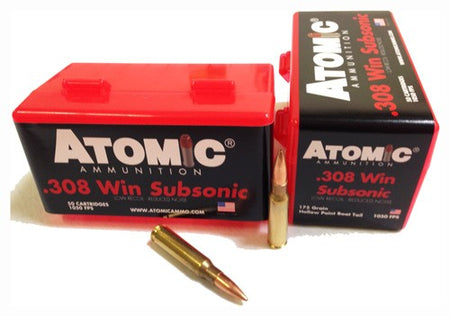 Atomic .308 Win / 7.62x51mm 430 SubSonic  175 Grain