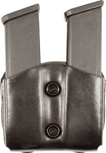 DeSantis Double Magazine Pouch Outside Waistband Leather Sig P365 BLK