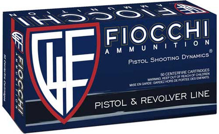 Fiocchi 10mm Auto 10APHP Defense Dynamics Jacketed Hollow Point JHP 180 Grain