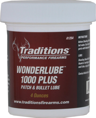 Traditions EZ Lube 1000 4oz Patch and Bullet Lube Paste