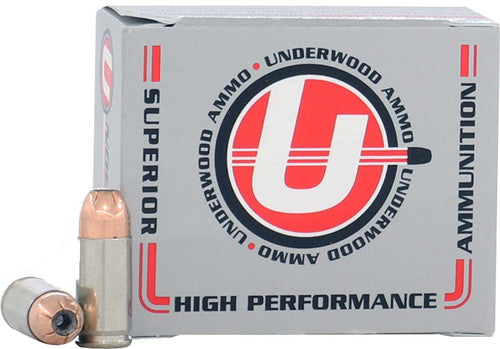 Underwood Ammo .38 Special 128 +P Bonded Jacketed Hollow Point 125 Grain