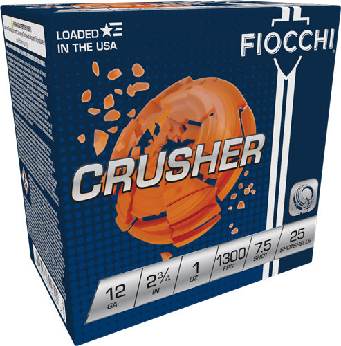 Fiocchi 12 Gauge 12CRSR75 762344850726 762344850726 2.75" 7.5 Shot