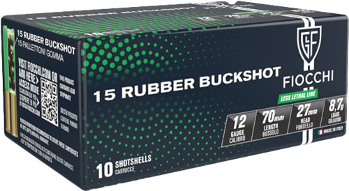 Fiocchi 12 Gauge 12LERB10 762344005225 762344005225 2.75"
