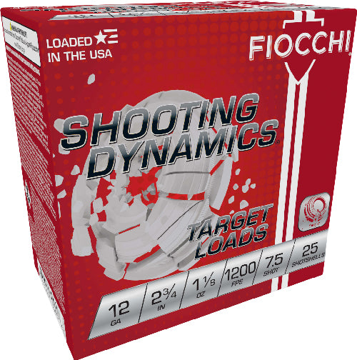 Fiocchi 12 Gauge 12SD18H7 762344852829 762344852829 2.75" 1-1/8oz 7.5 Shot