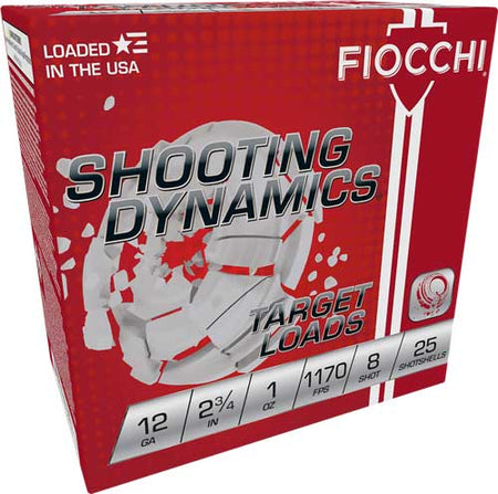 Fiocchi 12 Gauge 12SD1L8 762344852751 762344852751 2.75" 8 Shot