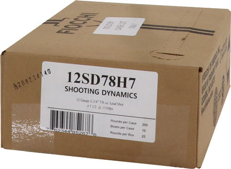Fiocchi 12 Gauge 12sd78h7 762344852676 762344852676 2.75" 7/8oz 7.5 Shot