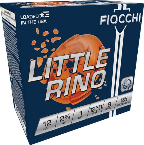 Fiocchi 12 Gauge 12tx8  2.75" 8 Shot