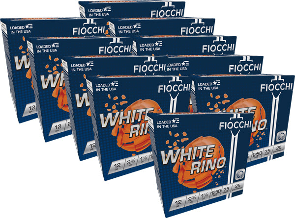Fiocchi 12 Gauge 12WRN075 762344851761 762344851761 2.75" 1-1/8oz 7.5 Shot