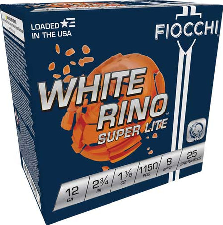 Fiocchi 12 Gauge 12WRSL8 762344865058 762344865058 2.75" 1-1/8oz 8 Shot