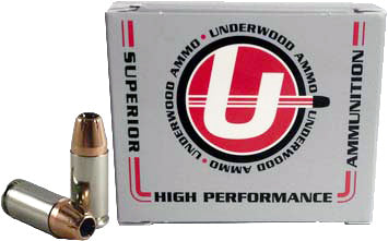 Underwood Ammo 9mm Luger/Parabellum 134 +P+ Jacketed Hollow Point JHP 124 Grain