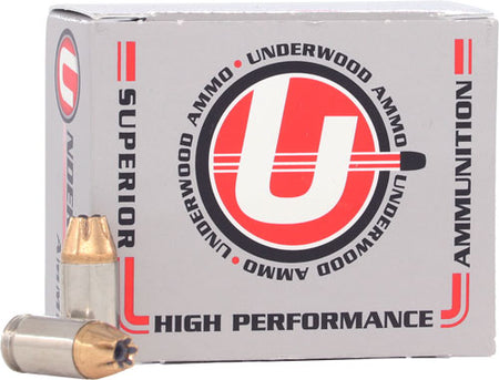Underwood Ammo .380 ACP/Auto 152 +P Jacketed Hollow Point JHP 90 Grain