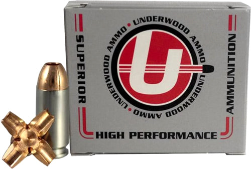 Underwood Ammo 9mm Luger/Parabellum 154 Maximum Expansion Solid Monolithic 105 Grain