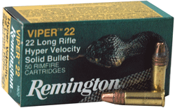 Remington .22 Long Rifle 21080 Viper High Velocity Truncated Cone Solid 36 Grain