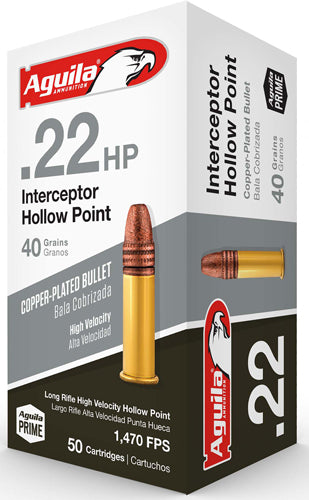 Aguila .22 Long Rifle 1B220321C INTERCEPTOR  40 Grain