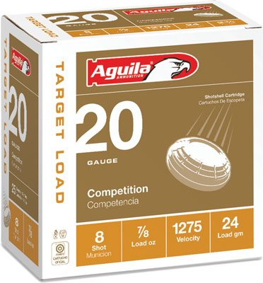 Aguila 20 Gauge 1CHB2038  7/8oz 8 Shot
