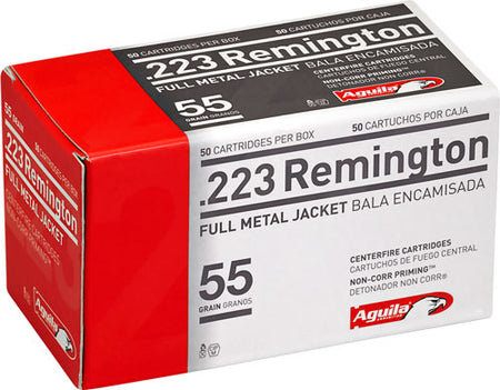 Aguila .223 Remington 1E223110 Target & Range Full Metal Jacket FMJ 55 Grain