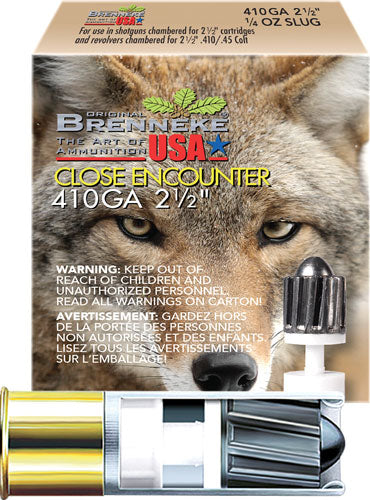 Brenneke .410 Bore SL-4102CE Close Encounter Home Defense 2.5" 1/4oz Sabot Slug