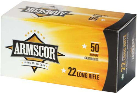 Armscor .22 Long Rifle 50012PH Precision Standard Velocity Standard Velocity Solid Point 40 Grain