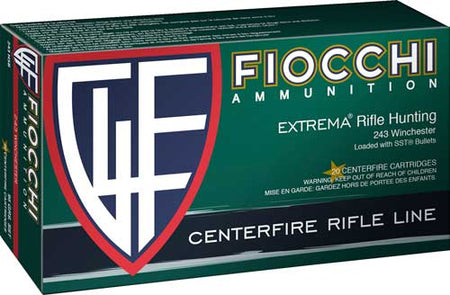 Fiocchi .243 Winchester 243HSB Hyperformance Super Shock Tip SST 95 Grain