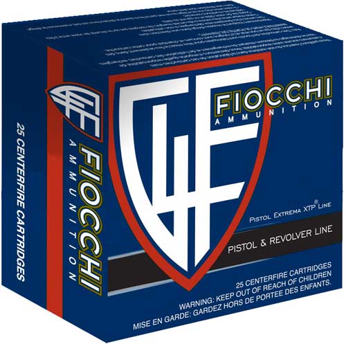 Fiocchi .25 ACP 25XTP Hyperformance Hornady XTP Hollow Point HP 35 Grain