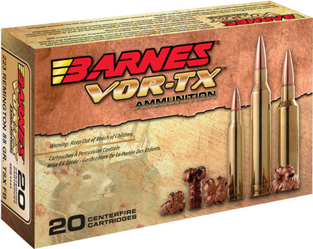 Barnes 5.56x45mm NATO 31191 VOR-TX TSX Boat Tail 70 Grain
