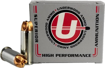 Underwood Ammo .44 S&W Special 320 Xtreme Defender COPPER SOLID Monolithic CS 125 Grain