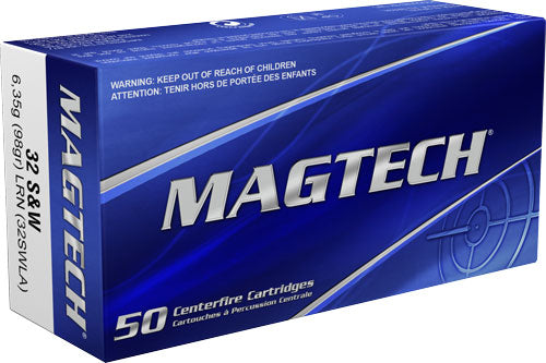 Magtech .32 S&W Long 32SWLA Sport Shooting Range/Training Lead Round Nose LRN 98 Grain