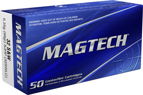 Magtech .32 S&W Long 32SWLC Sport Shooting Range/Training Semi Jacketed Hollow Point HP 98 Grain